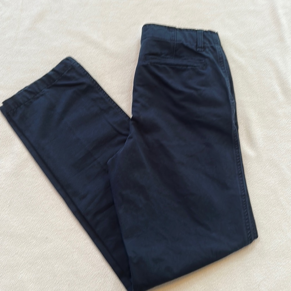 LAST CALL! Boy’s Land’s End Navy Chinos Size 16